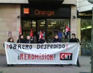 conflicto contra la empresa de telemarketing Arvato-Qualytel, Asociación Internacional de los Trabajadores, International Workers Association,CNT-AIT 